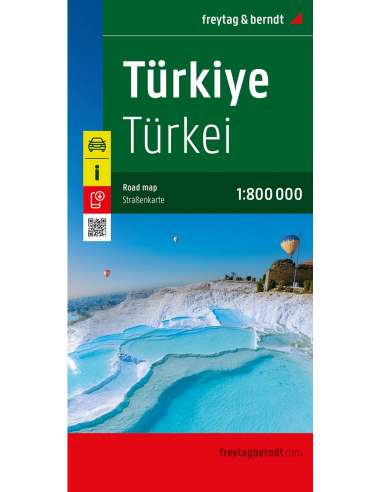 Türkiye - Törökország autótérkép