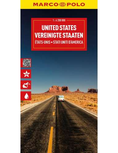 United States - USA térkép - MARCO POLO