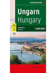 Ungarn - Hungary - Magyarország térkép