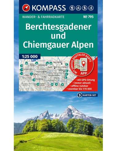KK 795 Berchtesgadener und Chiemgauer Alpen...