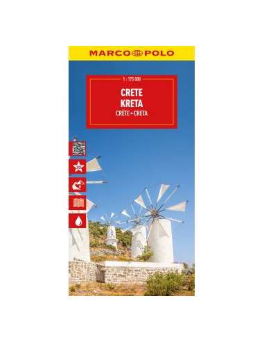 Crete - Kréta térkép MARCO POLO
