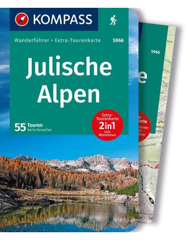KK 5966 Julische Alpen - Júliai Alpok túrakönyv...