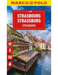 Strasbourg city map vízálló  - MARCO POLO