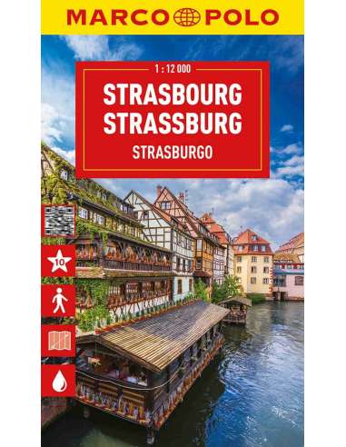 Strasbourg city map vízálló  - MARCO POLO
