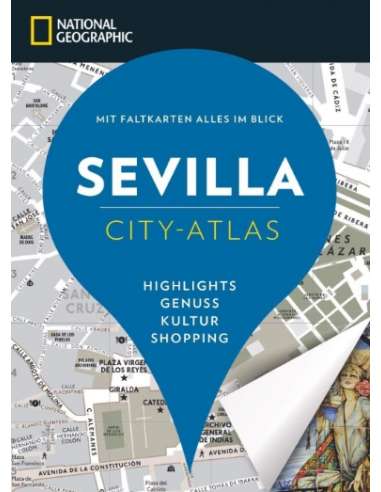 Sevilla City-atlas - Sevilla útikönyv és térkép