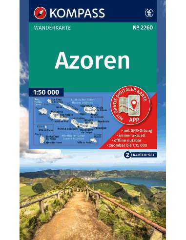 KK 2260 Azoren - Azori-szigetek 2 db-os...