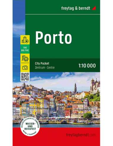 Porto city pocket - Porto zsebtérkép 2025