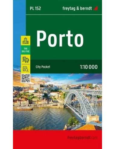 PL 152 Porto zsebtérkép - műanyag, téphetetlen...