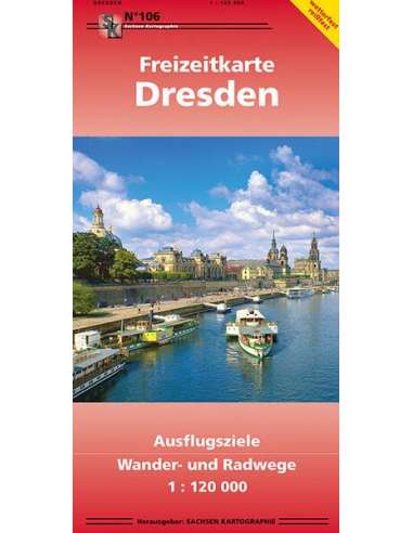 SK106 Dresden Freizeitkarte - Drezda és...