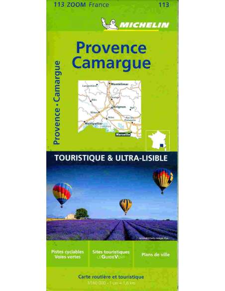 MN 113 ZOOM Provence - Camargue térkép