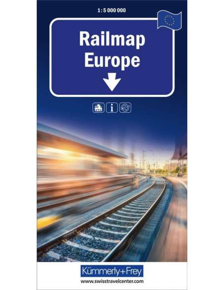 Railmap Europe - Európa vasúti térképe