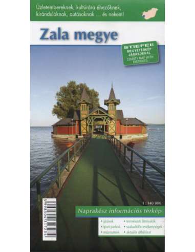 Zala megye térkép