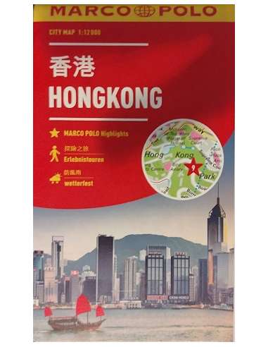 Hongkong city map Marco Polo