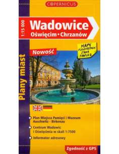 Wadowice/Oswiecim/Chrzanów térkép (Copernicus)