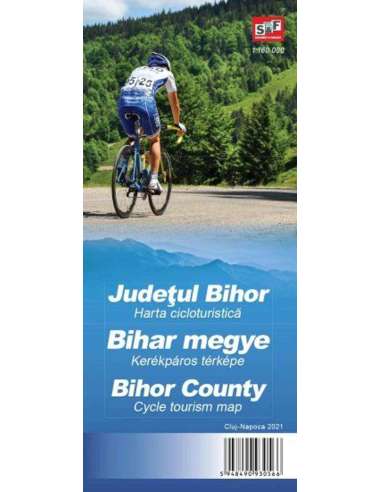 SF Judetul Bihor - Bihar megye kerékpáros térkép