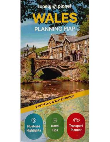 Wales Planning map - Wales térkép LP