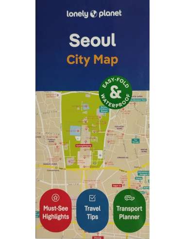 Seoul City Map - Szöul várostérkép - Lonely Planet