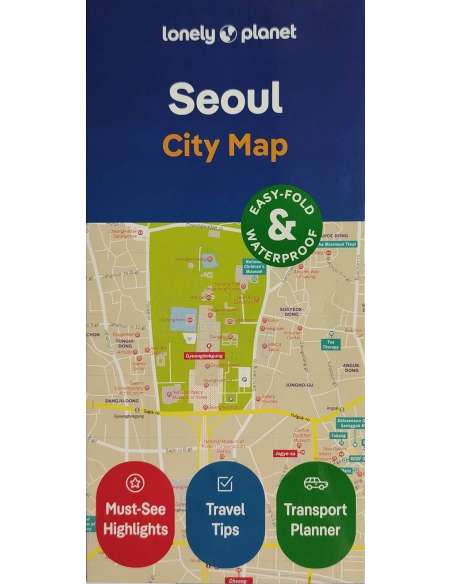 Seoul City Map - Szöul várostérkép - Lonely Planet