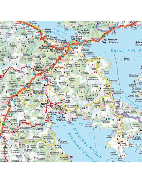 Greece - Görögország térkép - 2025