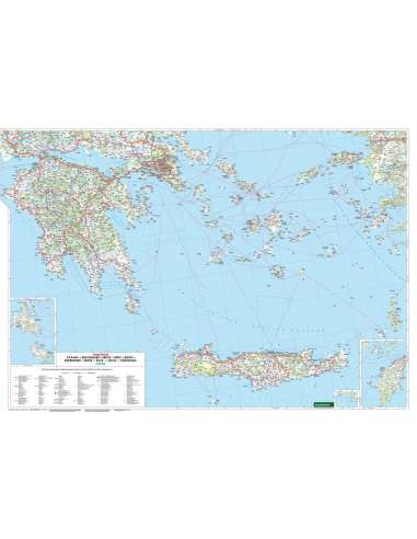 Greece - Görögország térkép - 2025