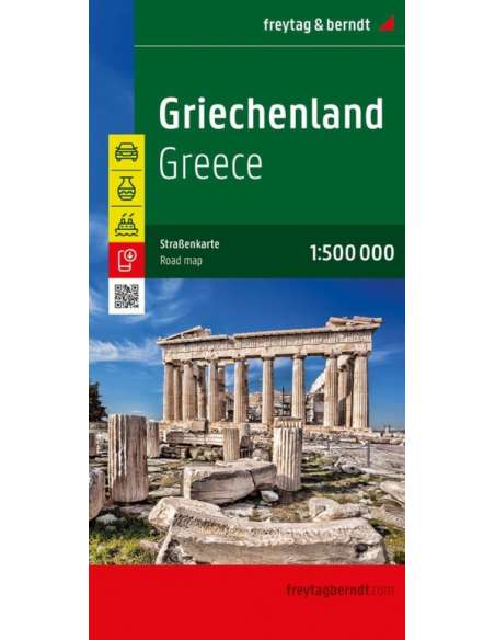 Greece - Görögország térkép - 2025
