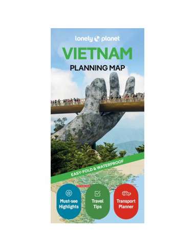 Vietnam Planning Map - Vietnám térkép Lonely...