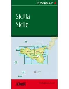 Sicily - Szicília kelet - nyugat térképcsomag - Top tips 2