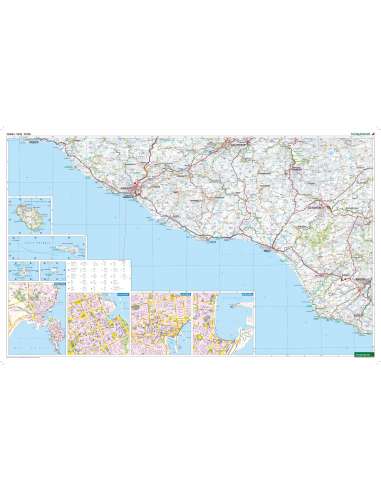 Sicily - Szicília kelet - nyugat térképcsomag -...