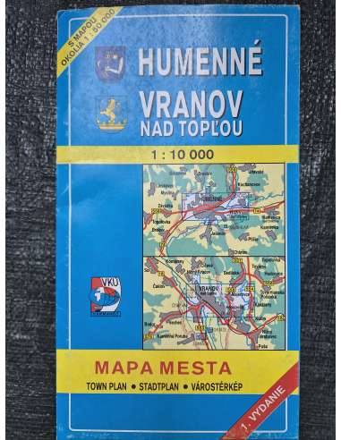 Homonna, Varannó (Lomnica mellett) várostérkép...