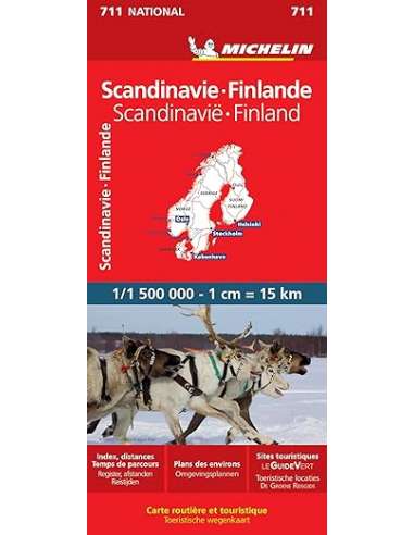 MN 711 Scandinavie - Finland - Skandinávia és...