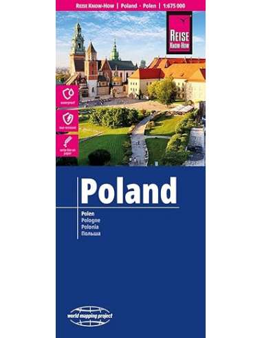 RKH Poland - Polen - Lengyelország térkép 2026