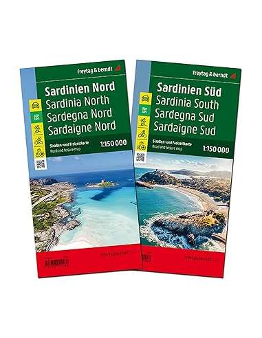 Szardínia észak-Szardínia dél - Sardinia North,...