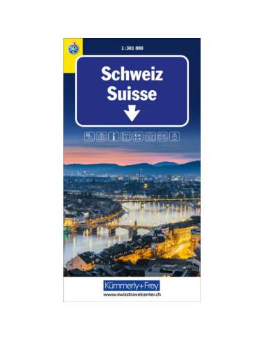Schweiz - Suisse - Switzerland - Svájc térkép
