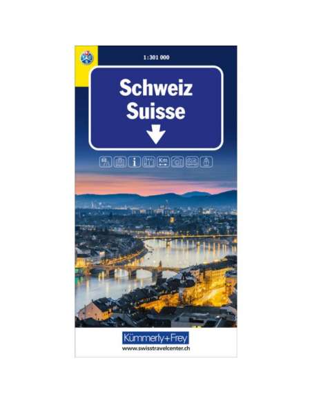 Schweiz - Suisse - Switzerland - Svájc térkép