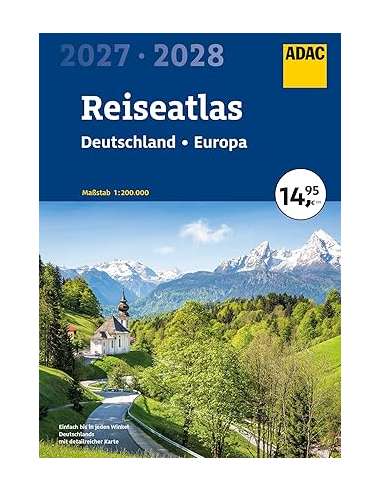 Deutschland - Europa Reiseatlas 2027-2028 -...