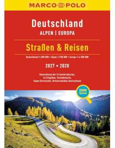 Deutschland - Alpen - Europa Straßen & Reisen 2027/2028 -...