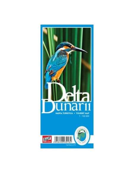 Delta Dunarii - Duna-Delta turistatérkép