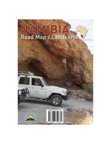 Namíbia térkép 2025