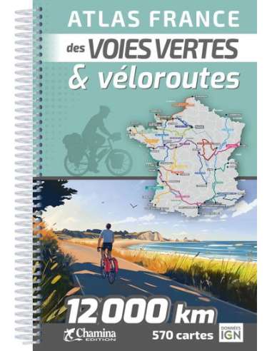 France atlasdes voies vertes & velorutes -...