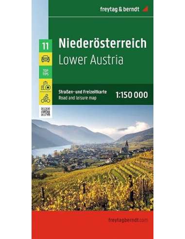 Niederösterreich (11) - Alsó-Ausztria térkép 2024