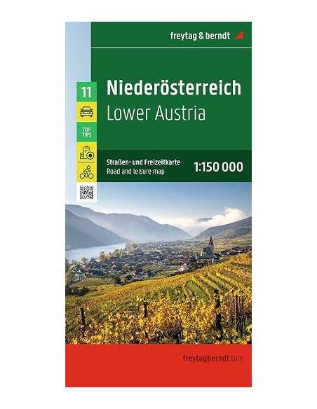 Niederösterreich (11) - Alsó-Ausztria térkép 2024