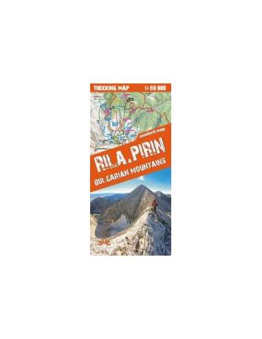 Rila és a Pirin hegység térkép - Rila & Pirin...