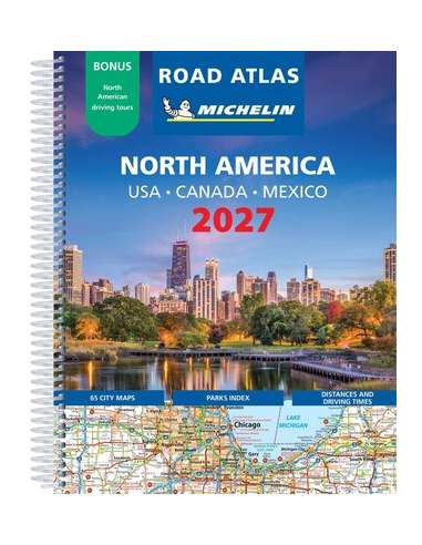 Észak-Amerika - USA - Kanada - Mexikó atlasz