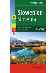 Szlovénia autós és szabadidő térkép / top tips