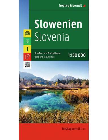 Szlovénia autós és szabadidő térkép / top tips