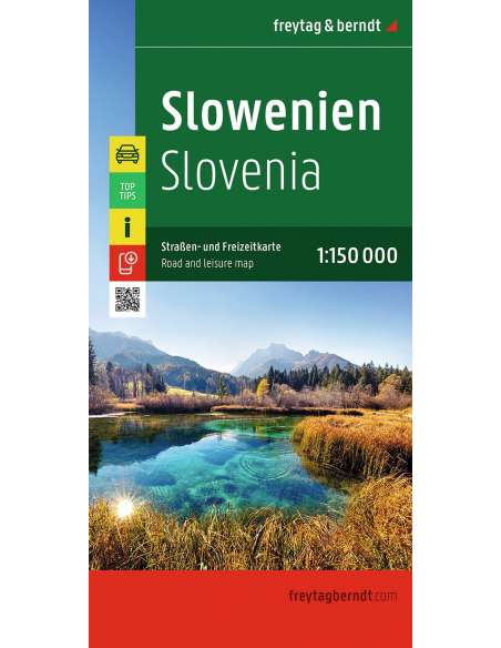Szlovénia autós és szabadidő térkép / top tips