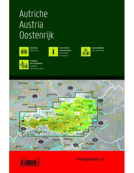 Austria - Österreich - Ausztria Supertouring atlasz