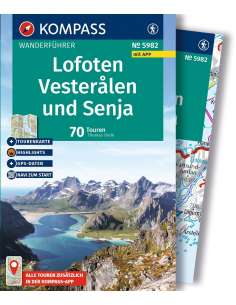 KK 5982 Lofoten, Vesterålen und Senja Kompass túrakalauz...