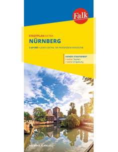 Nürnberg extra várostérkép