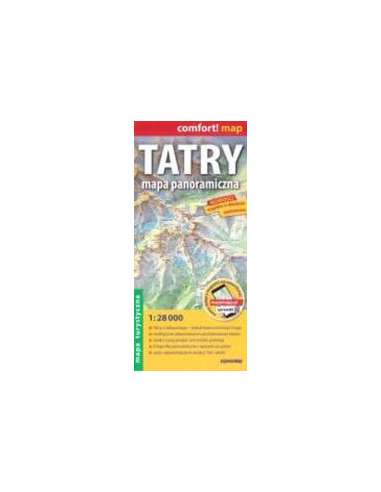 Tatry mapa panoramiczna - Tátra túra és...
